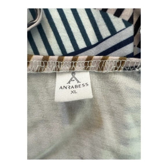 ✨ EUC ANRABESS Women’s Multicolor Striped Spaghetti Strap Romper | Size XL - Picture 6 of 8